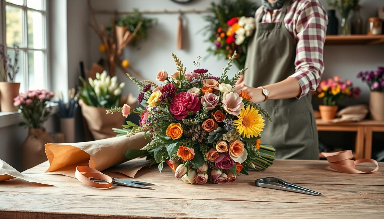 Bouquets made for daily life
